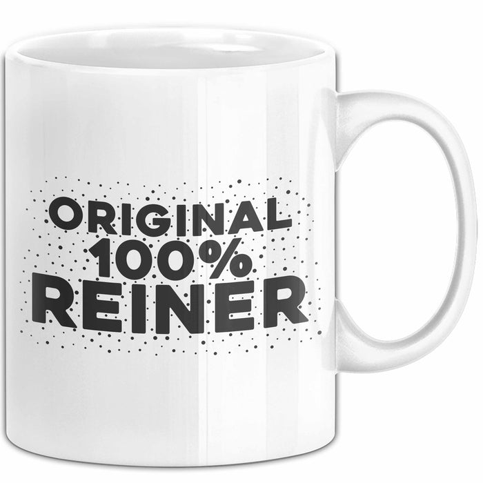 Reiner Tasse Original 100% Reiner Geschenk Weiß Trendation