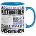 Kiteboarder Geschenk Tasse Lustige Geschenkdiee für einen Kiteboarder Geburtstag Ich Bin Kiteboarder Ich Kann Es Dir Erklären Aber Nicht Für Dich Verstehen Blau Trendation