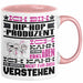 Hip-Hop-Produzent Geschenk Tasse Geschenkidee für Hip-Hop-Produzent Geburtstag Lustig Ich Bin Hip-Hop-Produzent Ich Kann Es Dir Erklären Aber Nicht Für Dich Verstehen Rosa Trendation
