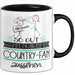 Country-Fan Geschenk Tasse So Gut Kann Nur Eine Country-Fan Aussehen Geschenkidee Geburtstag Weihnachten Lustig Trendation