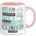 Rockmusikerin Geschenk Becher Tasse Gott Schuf Alle Menschen Gleich Nur Die Besten Durfeten Rockmusikerin Werden Geschenkidee Lustig Rosa Trendation