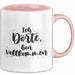 Doerte Tasse Ich Doerte, Bin Vollkommen Geschenk Rosa Trendation