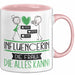 Influencerin Geschenk Tasse Becher Die Frau Die Allen Kann Geschenkidee für eine Influencerin Lustig Rosa Trendation