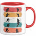 Angelliebhaber Fischer Retro Tasse Geschenk Lustige Geschenkidee Spruch Rot Trendation
