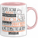 Katzenbetreuerin Geschenk Becher Tasse Gott Schuf Alle Menschen Gleich Nur Die Besten Durfeten Katzenbetreuerin Werden Geschenkidee Lustig Rosa Trendation