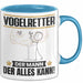 Vogelretter Tasse Geschenk für Vogelretter Der Mann Der Alles Kann Geschenkidee zum Geburtstag Blau Trendation