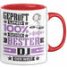 DJ Geschenk Lustiger Spruch für DJ Geschenkidee Bester DJ Der Welt Rot Trendation