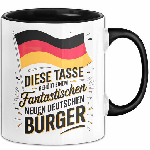Fantastischer Neuer Deutscher Bürger Tasse Geschenkidee Trendation