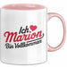 Marion Tasse Geschenk Ich Bin Vollkommen Marion Geschenkidee Geburtstag Rosa Trendation
