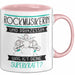 Rockmusikerin Und Prinzessin Tasse Geschenk Für Eine Rockmusikerin Geburtstag Was Ist Deine Superkraft Rosa Trendation