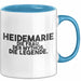 Heidemarie Tasse Heidemarie – Die Frau. Der Mythos. Die Legende. Geschenk Blau Trendation