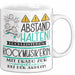 Rockmusikerin Tasse Geschenk Lustig Abstand Halten Hochleistungs-Rockmusikerin Mit Drang Zur Perfektion Bei Der Arbeit Weiß Trendation