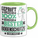 Bogenschütze Geschenk Lustiger Spruch für Bogenschütze Geschenkidee Bester Bogenschütze Der Welt Grün Trendation