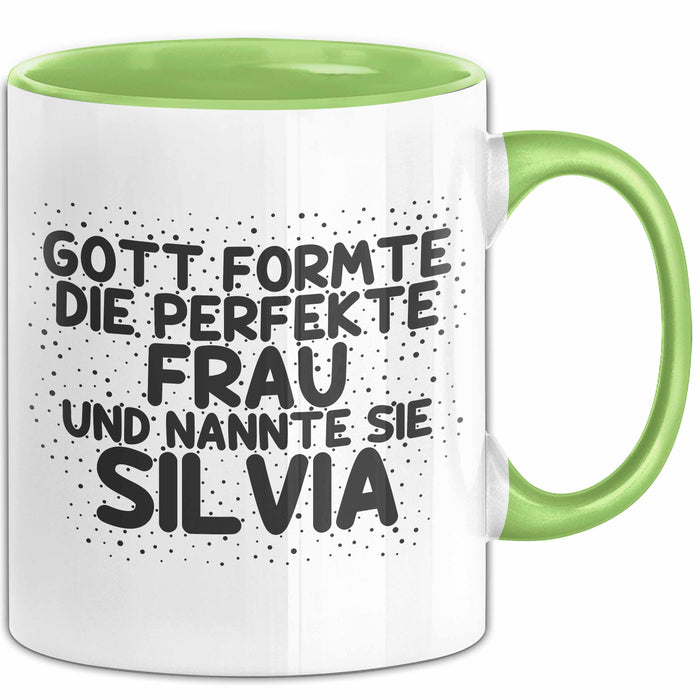Silvia Tasse Gott Formte Die Perfekte Frau Und Nannte Sie Silvia Geschenk