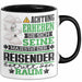 Reisender Geschenk Tasse Lustiger Spruch Erheben Sie Sich Der Reisender Betritt den Raum Schwarz Trendation