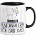 Geschenk für Naturmalerin Tasse Lustige Geschenkidee Geburtstag Ich Bin Naturmalerin Ich Darf Das Trendation