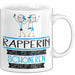 Rapperin Weil Es Keinen Schöneren Beruf Gibt Tasse Geschenk für Eine Rapperin Lustig Weiß Trendation