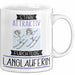 Langläuferin Tasse Geschenk Becher Stark Attraktiv Furchtlos Langläuferin Lustige Geschenkidee Weiß Trendation