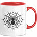 Spinne Vogelspinne Tier Tasse Geschenk Lustige Geschenkidee Spruch Rot Trendation