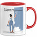 Schüler Abschluss Tasse Geschenk Lustige Geschenkidee Spruch Gratulation Zum Erfolgreichen Tapetenwechsel Rot Trendation