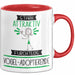 Vogel-Adoptierende Tasse Geschenk Becher Stark Attraktiv Furchtlos Vogel-Adoptierende Lustige Geschenkidee Rot Trendation