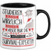 Survival-Expertin Tasse Lustiges Geschenk Studieren Kann Wirklich Jeder Nur Die Besten Werden Survival-Expertin Schwarz Trendation