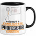Professor Geschenk Tasse So Gut Kann Nur Ein Professor Aussehen Geschenkidee Kaffee-Becher Schwarz Trendation