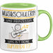 Musikschülerin Und Prinzessin Tasse Geschenk Für Eine Musikschülerin Geburtstag Was Ist Deine Superkraft Grün Trendation