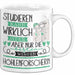 Höhlenforscherin Tasse Lustiges Geschenk Studieren Kann Wirklich Jeder Nur Die Besten Werden Höhlenforscherin Weiß Trendation