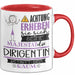 Dirigentin Tasse Geschenk Lustiger Spruch Bitte Erheben Sie Sich Seine Majestät Die Dirigentin Betritt Den Raum Rot Trendation