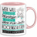 Rockmusikerin Tasse Geschenk Spruch Wer Will Schon Prinzessin Sein Wenn Man Auch Rockmusikerin Sein Kann Rosa Trendation