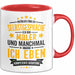 Maler Malerei Tasse Geschenk Lustige Geschenkidee Spruch Natürlich Führe Ich Selbstgespräche Rot Trendation