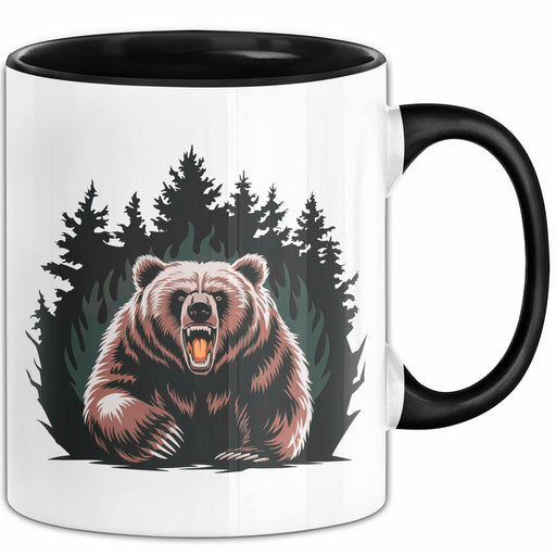 Bärenliebhaber Tasse Geschenkidee für Naturliebhaber Trendation