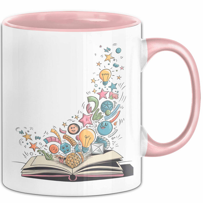 Illustrator Tasse Geschenkidee für Zeichenkünstler Rosa Trendation