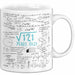 Wurzel aus 121 Tasse Geschenk Mathe Fan 11. Geburtstag Humorvoll Weiß Trendation