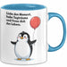 Büroarbeit Kollege Abschied Tasse Geschenk Lustige Geschenkidee Spruch Liebe Den Moment Habe Tagträume Und Freue Dich Des Lebens Blau Trendation