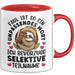 Faultier Tasse Geschenk Faul Ist So Ein Undpassendes Wort Selektive Teilnahme Geschenkidee Faul Becher Rot Trendation
