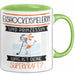 Eishockeyspielerin Und Prinzessin Tasse Geschenk Für Eine Eishockeyspielerin Geburtstag Was Ist Deine Superkraft Grün Trendation