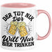 Bier Liebhaber Geschenk Tasse Geschenkidee für Männer Biertrinker Der Tut Nix Der Will Nur Bier Trinken Männer Papa Opa Kollege Rosa Trendation