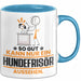 Hundefrisör Geschenk Tasse So Gut Kann Nur Ein Hundefrisör Aussehen Geschenkidee Kaffee-Becher Blau Trendation