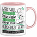 Hundebesitzerin Tasse Geschenk Spruch Wer Will Schon Prinzessin Sein Wenn Man Auch Hundebesitzerin Sein Kann Rosa Trendation