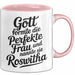 Roswitha Tasse Geschenk Gott Formte Die Perfekte Frau Roswitha Geschenkidee Rosa Trendation
