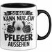 Krankenschwester Pflege Betreuung Tasse Geschenk Lustige Geschenkidee Spruch So Gut Kann Nur Ein Pfleger Aussehen Trendation