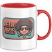 Computerprogrammierer Softwareingenieur Tasse Geschenk Lustige Geschenkidee Spruch Retro Virus Rot Trendation