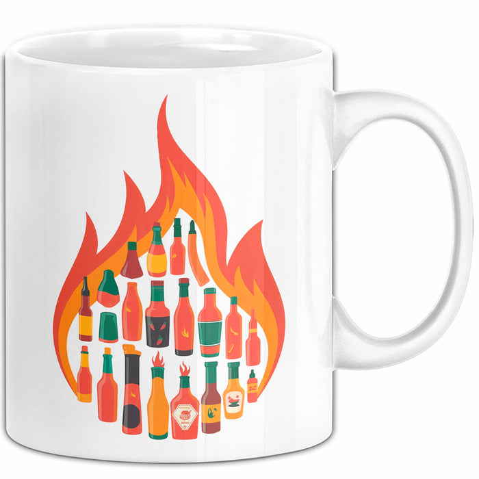 Soßen Enthusiast Tasse Geschenkidee für Geschmacks Fan Weiß Trendation