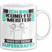 Kung-Fu-Meister Tasse Geschenk für Kung-Fu-Meister Geburtstag Lustiger Spruch Kaffee-Becher Was Ist Deine Superkraft Weiß Trendation