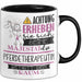 Pferdetherapeutin Tasse Geschenk Lustiger Spruch Bitte Erheben Sie Sich Seine Majestät Die Pferdetherapeutin Betritt Den Raum Schwarz Trendation