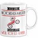Motorradfahrerin Tasse Geschenk Ich Bin Motorradfahrerin Warum Weil Ich Es Kann Geschenkidee Geburtstag Weiß Trendation