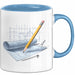 Architekt Tasse Geschenkidee Designprofi Lustiger Spruch Geschenkidee Lustig Blau Trendation