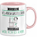 Klangkünstlerin Tasse Geschenk Ich Bin Klangkünstlerin Warum Weil Ich Es Kann Geschenkidee Geburtstag Rosa Trendation